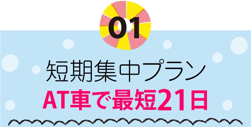 短期集中プランAT車
